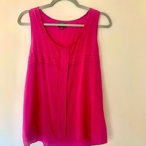 Market & Spruce Rayon Magenta Top